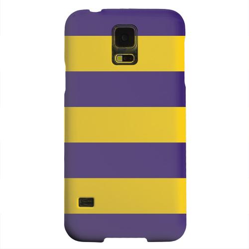 Geeks Designer Line (GDL) Samsung Galaxy S5 Matte Hard Back Cover - Colorway Purple/ Gold Geeks Designer Line (GDL) Samsung Galaxy S5 Matte Hard Back Cover - Colorway Purple/ Gold