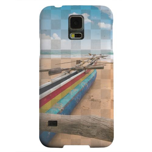 Geeks Designer Line (GDL) Samsung Galaxy S5 Matte Hard Back Cover - Beach Bum