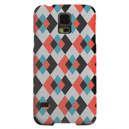 Geeks Designer Line (GDL) Samsung Galaxy S5 Matte Hard Back Cover - Double Diamond Vision Geeks Designer Line (GDL) Samsung Galaxy S5 Matte Hard Back Cover - Double Diamond Vision