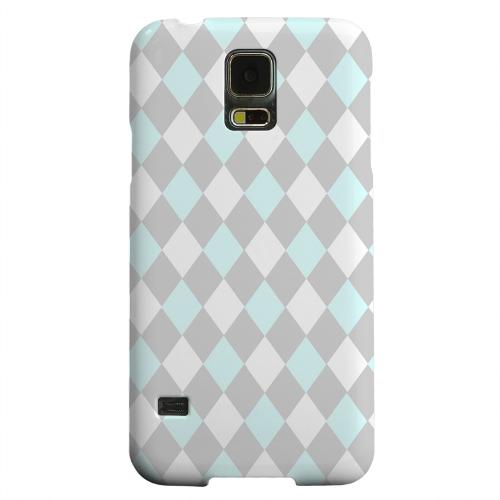 Geeks Designer Line (GDL) Samsung Galaxy S5 Matte Hard Back Cover - Pink/ Blue/ Gray Argyle Geeks Designer Line (GDL) Samsung Galaxy S5 Matte Hard Back Cover - Pink/ Blue/ Gray Argyle