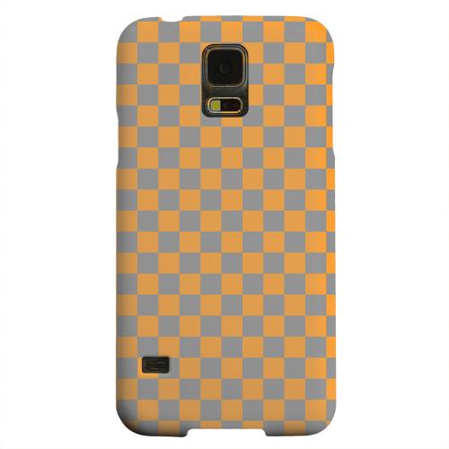 Geeks Designer Line (GDL) Samsung Galaxy S5 Matte Hard Back Cover - Orange/ Gray Geeks Designer Line (GDL) Samsung Galaxy S5 Matte Hard Back Cover - Orange/ Gray