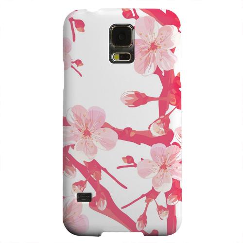 Geeks Designer Line (GDL) Samsung Galaxy S5 Matte Hard Back Cover - Hot Pink Cherry Blossom Geeks Designer Line (GDL) Samsung Galaxy S5 Matte Hard Back Cover - Hot Pink Cherry Blossom