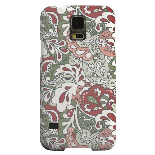 Geeks Designer Line (GDL) Samsung Galaxy S5 Matte Hard Back Cover - Green/ Red/ Pink Paisley Geeks Designer Line (GDL) Samsung Galaxy S5 Matte Hard Back Cover - Green/ Red/ Pink Paisley