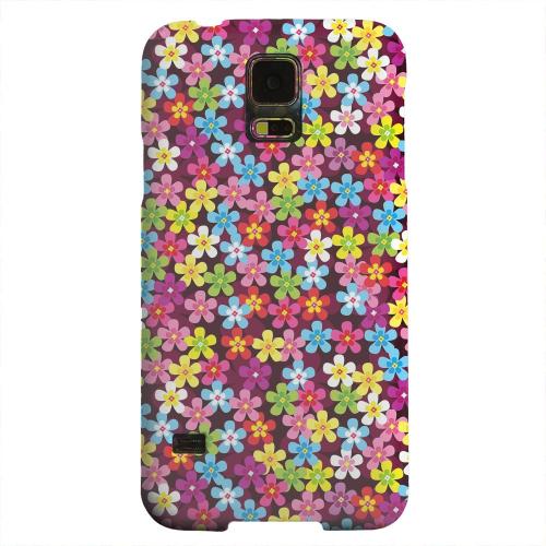 Geeks Designer Line (GDL) Samsung Galaxy S5 Matte Hard Back Cover - Multi-Colored Flowers Geeks Designer Line (GDL) Samsung Galaxy S5 Matte Hard Back Cover - Multi-Colored Flowers