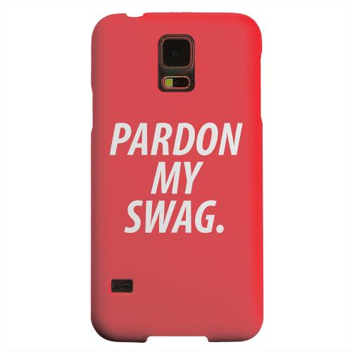 Geeks Designer Line (GDL) Samsung Galaxy S5 Matte Hard Back Cover - Pardon My Swag Geeks Designer Line (GDL) Samsung Galaxy S5 Matte Hard Back Cover - Pardon My Swag