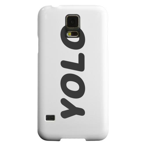 Geeks Designer Line (GDL) Samsung Galaxy S5 Matte Hard Back Cover - Rounded YOLO Geeks Designer Line (GDL) Samsung Galaxy S5 Matte Hard Back Cover - Rounded YOLO