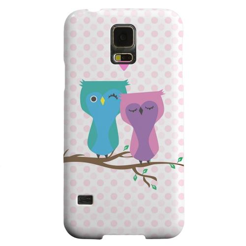 Geeks Designer Line (GDL) Samsung Galaxy S5 Matte Hard Back Cover - Owl Love You Forever Geeks Designer Line (GDL) Samsung Galaxy S5 Matte Hard Back Cover - Owl Love You Forever