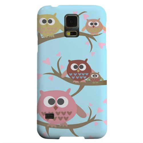 Geeks Designer Line (GDL) Samsung Galaxy S5 Matte Hard Back Cover - Round Owl Hangout Geeks Designer Line (GDL) Samsung Galaxy S5 Matte Hard Back Cover - Round Owl Hangout