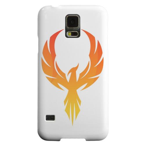 Geeks Designer Line (GDL) Samsung Galaxy S5 Matte Hard Back Cover - Phoenix Flame Geeks Designer Line (GDL) Samsung Galaxy S5 Matte Hard Back Cover - Phoenix Flame