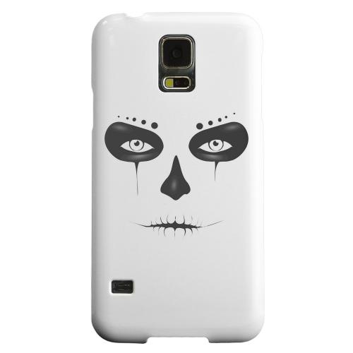 Geeks Designer Line (GDL) Samsung Galaxy S5 Matte Hard Back Cover - Skull Face