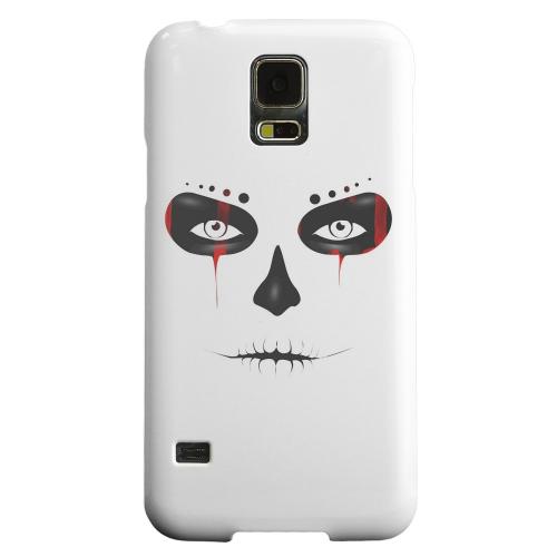 Geeks Designer Line (GDL) Samsung Galaxy S5 Matte Hard Back Cover - Skull Face Blood Geeks Designer Line (GDL) Samsung Galaxy S5 Matte Hard Back Cover - Skull Face Blood