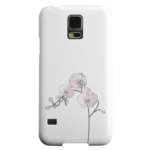 Geeks Designer Line (GDL) Samsung Galaxy S5 Matte Hard Back Cover - Lonely Orchid Geeks Designer Line (GDL) Samsung Galaxy S5 Matte Hard Back Cover - Lonely Orchid