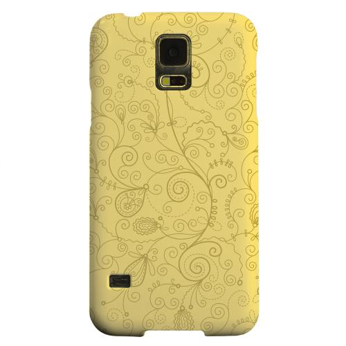 Geeks Designer Line (GDL) Samsung Galaxy S5 Matte Hard Back Cover - Floral 1 Lemon Zest Geeks Designer Line (GDL) Samsung Galaxy S5 Matte Hard Back Cover - Floral 1 Lemon Zest