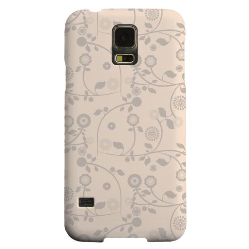 Geeks Designer Line (GDL) Samsung Galaxy S5 Matte Hard Back Cover - Floral 2 Linen Geeks Designer Line (GDL) Samsung Galaxy S5 Matte Hard Back Cover - Floral 2 Linen