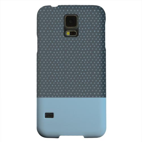 Geeks Designer Line (GDL) Samsung Galaxy S5 Matte Hard Back Cover - Little Circle Dots Dusk Blue Geeks Designer Line (GDL) Samsung Galaxy S5 Matte Hard Back Cover - Little Circle Dots Dusk Blue