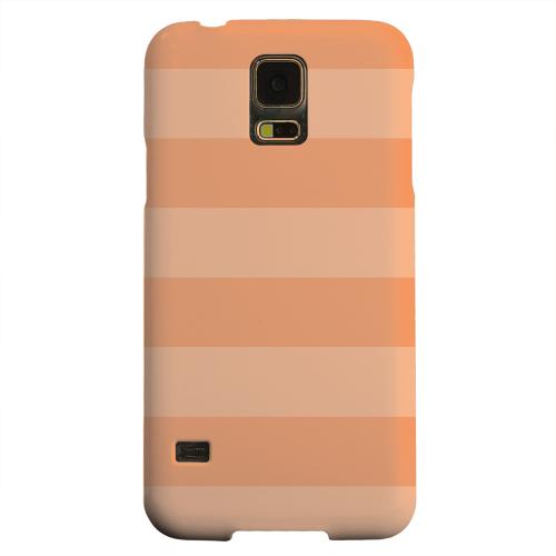 Geeks Designer Line (GDL) Samsung Galaxy S5 Matte Hard Back Cover - Stripes Nectarine Geeks Designer Line (GDL) Samsung Galaxy S5 Matte Hard Back Cover - Stripes Nectarine