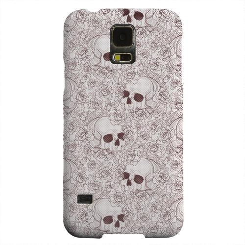 Geeks Designer Line (GDL) Samsung Galaxy S5 Matte Hard Back Cover - Thorn Skull Red Halftone Geeks Designer Line (GDL) Samsung Galaxy S5 Matte Hard Back Cover - Thorn Skull Red Halftone