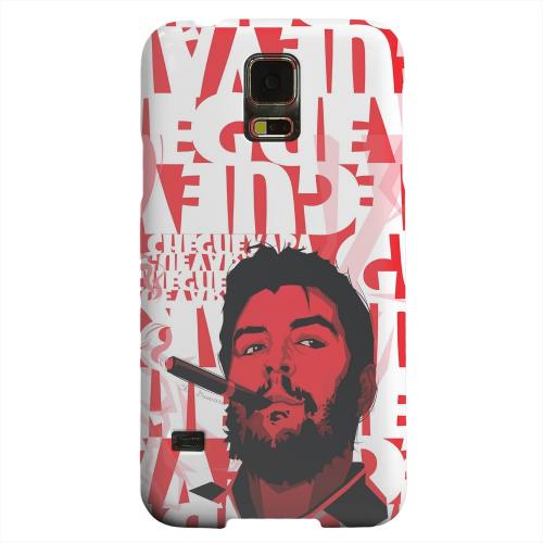 Geeks Designer Line (GDL) Samsung Galaxy S5 Matte Hard Back Cover - Che Guevara Smoke Red Geeks Designer Line (GDL) Samsung Galaxy S5 Matte Hard Back Cover - Che Guevara Smoke Red