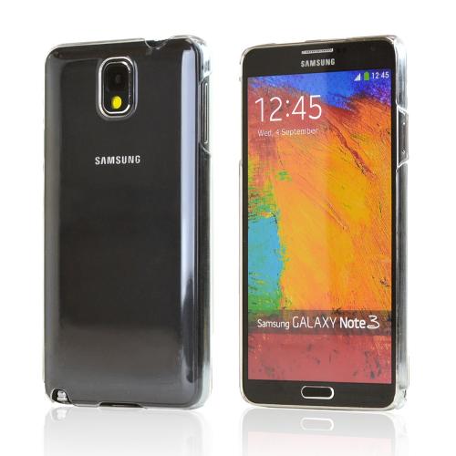 Clear Hard Back Cover Case for Samsung Galaxy Note 3