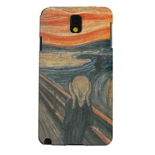Geeks Designer Line (GDL) Samsung Galaxy Note 3 Matte Hard Back Cover - Edward Munch The Scream