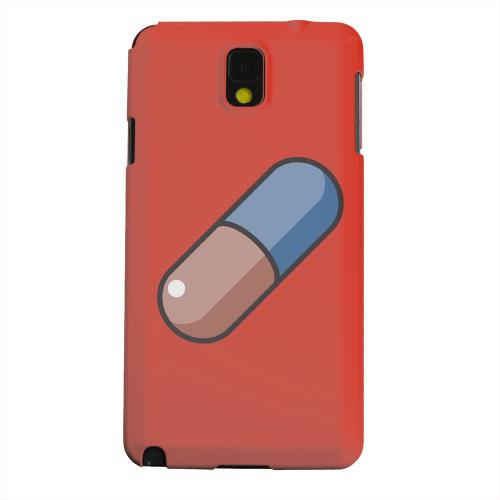 Geeks Designer Line (GDL) Samsung Galaxy Note 3 Matte Hard Back Cover - Pill