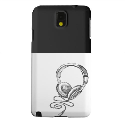 Geeks Designer Line (GDL) Samsung Galaxy Note 3 Matte Hard Back Cover - Head Bobbing Black Geeks Designer Line (GDL) Samsung Galaxy Note 3 Matte Hard Back Cover - Head Bobbing Black
