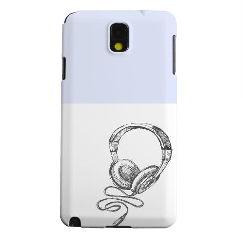 Geeks Designer Line (GDL) Samsung Galaxy Note 3 Matte Hard Back Cover - Head Bobbing Faint Blue Geeks Designer Line (GDL) Samsung Galaxy Note 3 Matte Hard Back Cover - Head Bobbing Faint Blue