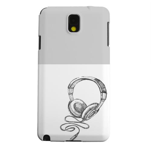 Geeks Designer Line (GDL) Samsung Galaxy Note 3 Matte Hard Back Cover - Head Bobbing Gray Geeks Designer Line (GDL) Samsung Galaxy Note 3 Matte Hard Back Cover - Head Bobbing Gray