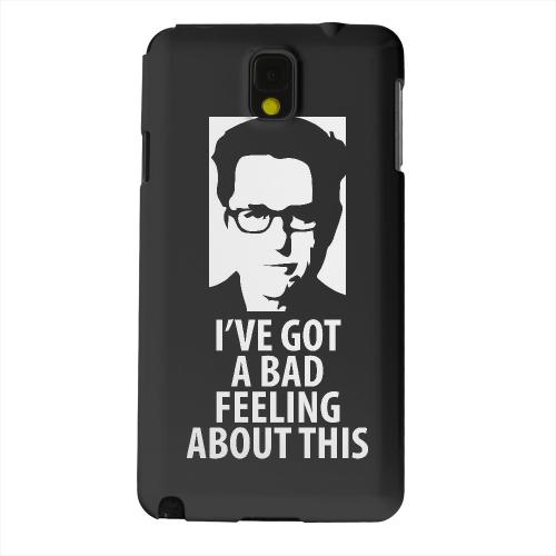 Geeks Designer Line (GDL) Samsung Galaxy Note 3 Matte Hard Back Cover - Bad Feeling Geeks Designer Line (GDL) Samsung Galaxy Note 3 Matte Hard Back Cover - Bad Feeling