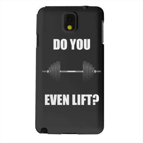 Geeks Designer Line (GDL) Samsung Galaxy Note 3 Matte Hard Back Cover - Do You Even Lift Geeks Designer Line (GDL) Samsung Galaxy Note 3 Matte Hard Back Cover - Do You Even Lift