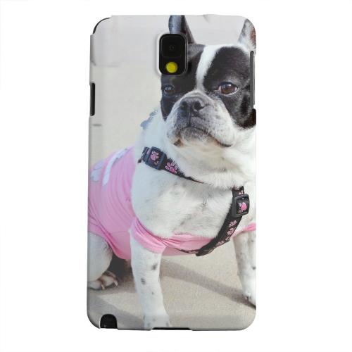 Geeks Designer Line (GDL) Samsung Galaxy Note 3 Matte Hard Back Cover - English Bulldog Mix