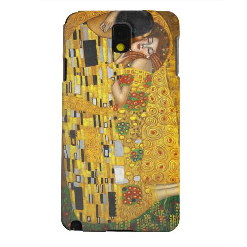 Geeks Designer Line (GDL) Samsung Galaxy Note 3 Matte Hard Back Cover - Gustav Klimt The Kiss