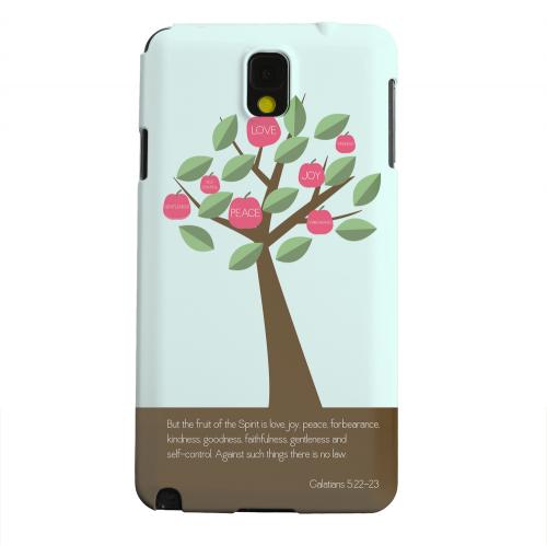 Geeks Designer Line (GDL) Samsung Galaxy Note 3 Matte Hard Back Cover - Galatians 5:22-23