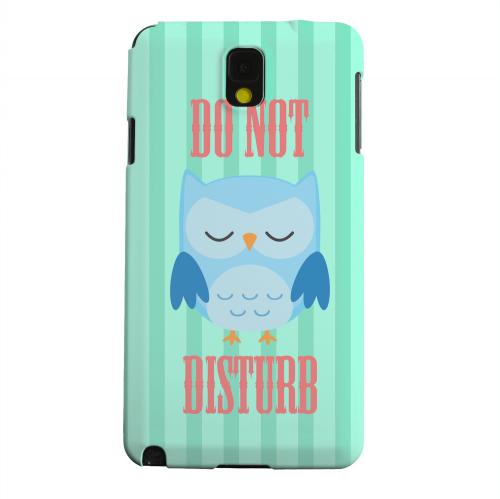 Geeks Designer Line (GDL) Samsung Galaxy Note 3 Matte Hard Back Cover - Do Not Disturb Geeks Designer Line (GDL) Samsung Galaxy Note 3 Matte Hard Back Cover - Do Not Disturb