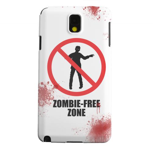 Geeks Designer Line (GDL) Samsung Galaxy Note 3 Matte Hard Back Cover - Zombie-Free Zone Geeks Designer Line (GDL) Samsung Galaxy Note 3 Matte Hard Back Cover - Zombie-Free Zone