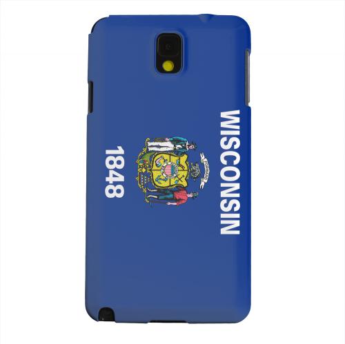 Geeks Designer Line (GDL) Samsung Galaxy Note 3 Matte Hard Back Cover - Wisconsin Geeks Designer Line (GDL) Samsung Galaxy Note 3 Matte Hard Back Cover - Wisconsin