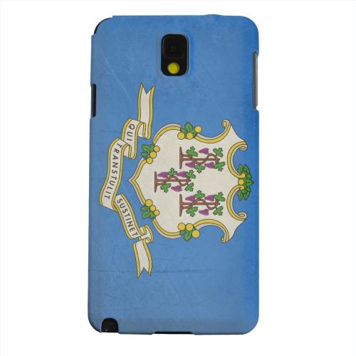 Geeks Designer Line (GDL) Samsung Galaxy Note 3 Matte Hard Back Cover - Grunge Connecticut Geeks Designer Line (GDL) Samsung Galaxy Note 3 Matte Hard Back Cover - Grunge Connecticut
