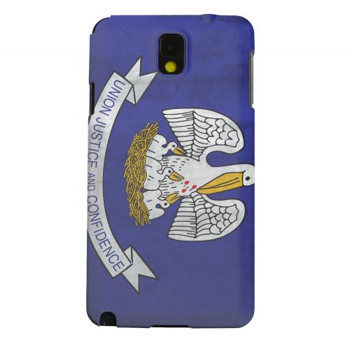 Geeks Designer Line (GDL) Samsung Galaxy Note 3 Matte Hard Back Cover - Grunge Louisiana Geeks Designer Line (GDL) Samsung Galaxy Note 3 Matte Hard Back Cover - Grunge Louisiana