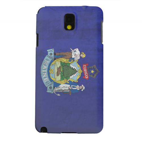 Geeks Designer Line (GDL) Samsung Galaxy Note 3 Matte Hard Back Cover - Grunge Maine Geeks Designer Line (GDL) Samsung Galaxy Note 3 Matte Hard Back Cover - Grunge Maine