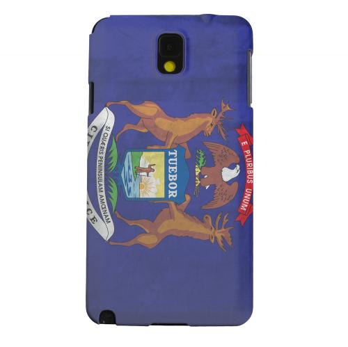 Geeks Designer Line (GDL) Samsung Galaxy Note 3 Matte Hard Back Cover - Grunge Michigan Geeks Designer Line (GDL) Samsung Galaxy Note 3 Matte Hard Back Cover - Grunge Michigan