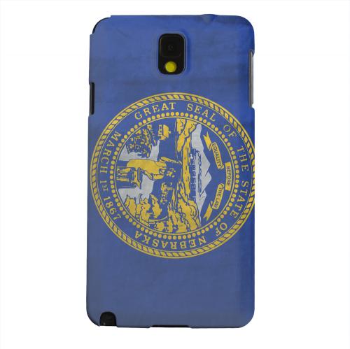 Geeks Designer Line (GDL) Samsung Galaxy Note 3 Matte Hard Back Cover - Grunge Nebraska Geeks Designer Line (GDL) Samsung Galaxy Note 3 Matte Hard Back Cover - Grunge Nebraska