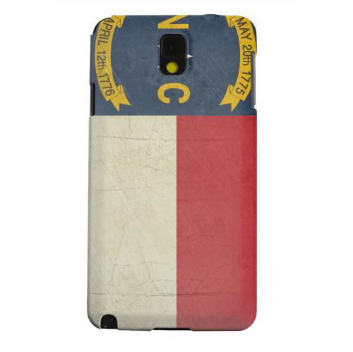 Geeks Designer Line (GDL) Samsung Galaxy Note 3 Matte Hard Back Cover - Grunge North Carolina Geeks Designer Line (GDL) Samsung Galaxy Note 3 Matte Hard Back Cover - Grunge North Carolina
