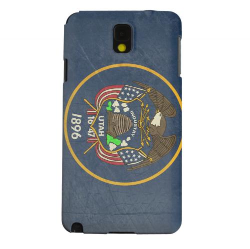 Geeks Designer Line (GDL) Samsung Galaxy Note 3 Matte Hard Back Cover - Grunge Utah Geeks Designer Line (GDL) Samsung Galaxy Note 3 Matte Hard Back Cover - Grunge Utah
