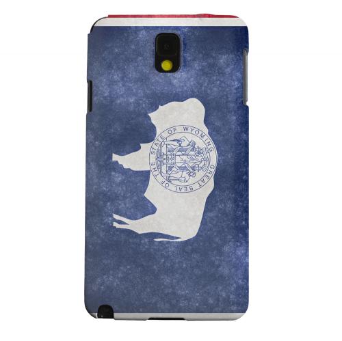 Geeks Designer Line (GDL) Samsung Galaxy Note 3 Matte Hard Back Cover - Grunge Wyoming Geeks Designer Line (GDL) Samsung Galaxy Note 3 Matte Hard Back Cover - Grunge Wyoming