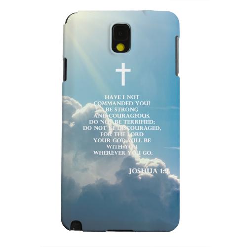 Geeks Designer Line (GDL) Samsung Galaxy Note 3 Matte Hard Back Cover - Joshua 1:9 Geeks Designer Line (GDL) Samsung Galaxy Note 3 Matte Hard Back Cover - Joshua 1:9