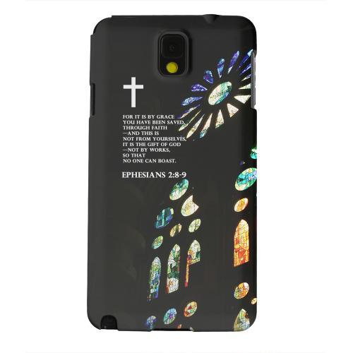 Geeks Designer Line (GDL) Samsung Galaxy Note 3 Matte Hard Back Cover - Ephesian 2:8-9 Geeks Designer Line (GDL) Samsung Galaxy Note 3 Matte Hard Back Cover - Ephesian 2:8-9