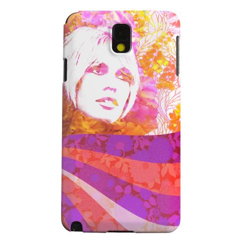 Geeks Designer Line (GDL) Samsung Galaxy Note 3 Matte Hard Back Cover - Flowerchild Geeks Designer Line (GDL) Samsung Galaxy Note 3 Matte Hard Back Cover - Flowerchild