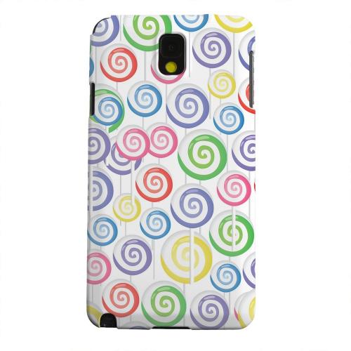 Geeks Designer Line (GDL) Samsung Galaxy Note 3 Matte Hard Back Cover - Assorted Lollipops Geeks Designer Line (GDL) Samsung Galaxy Note 3 Matte Hard Back Cover - Assorted Lollipops