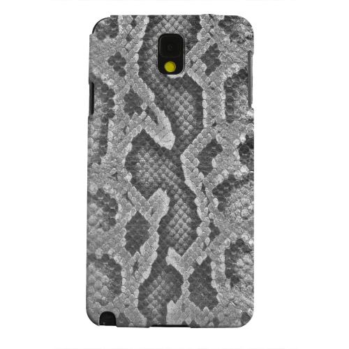 Geeks Designer Line (GDL) Samsung Galaxy Note 3 Matte Hard Back Cover - Gray Snake Skin Geeks Designer Line (GDL) Samsung Galaxy Note 3 Matte Hard Back Cover - Gray Snake Skin
