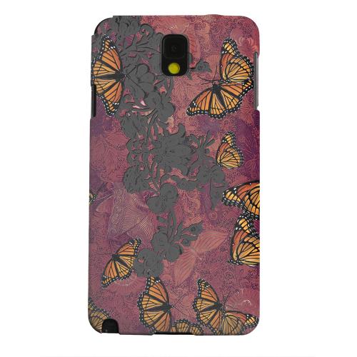 Geeks Designer Line (GDL) Samsung Galaxy Note 3 Matte Hard Back Cover - Butterflies on Parade Geeks Designer Line (GDL) Samsung Galaxy Note 3 Matte Hard Back Cover - Butterflies on Parade